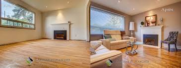 sablage de plancher