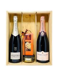 coffret champagne et foie gras