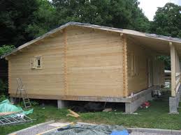 chalet en bois habitable 70m2