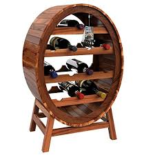 porte bouteille en bois