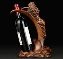 porte bouteille champagne bois