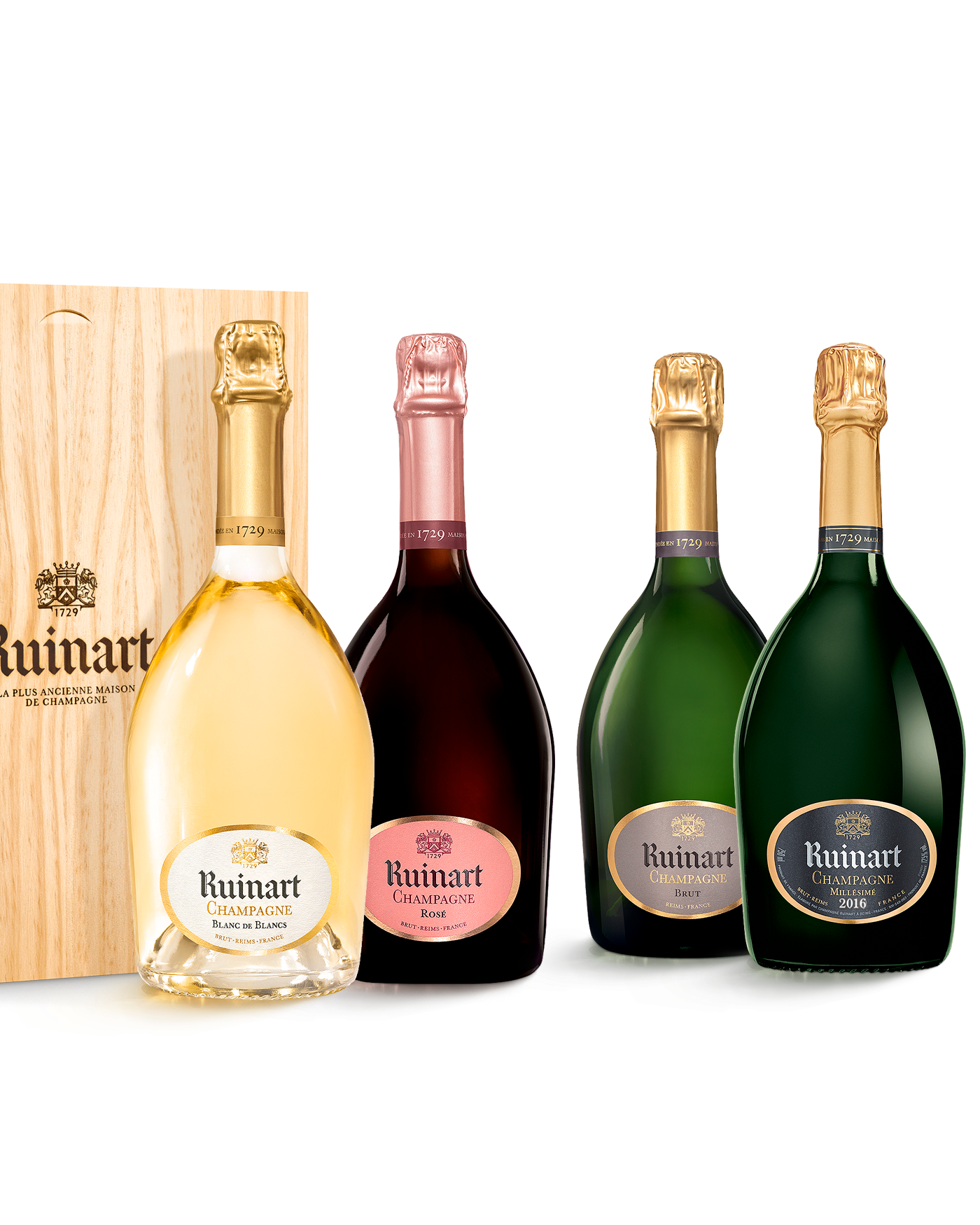 coffret duo champagne ruinart