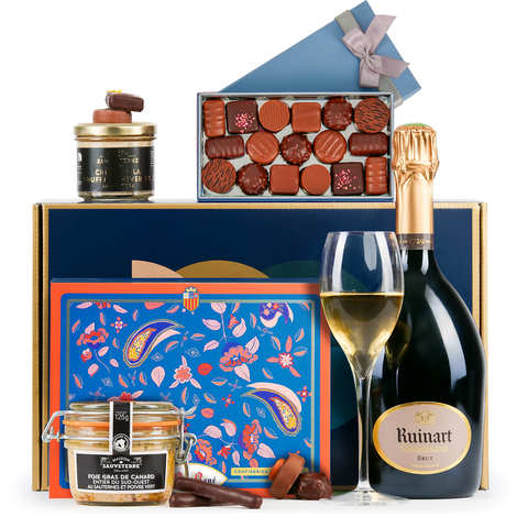 coffret gourmand champagne