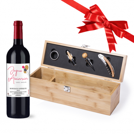 coffret sommelier personnalisé