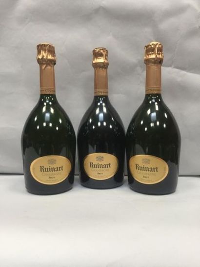 ruinart coffret 3 bouteilles